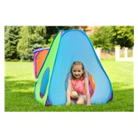 Baby tent Baby Mix 3in1 orange-blue