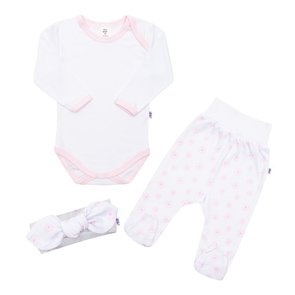 3-Piece Cotton Infant Set New Baby Lili, size 80 (9-12m)