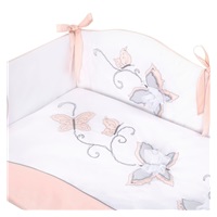 5-piece bedding Belisima Butterfly 100/135 pink