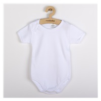 Luxury short sleeve body New Baby - white, size 56 (0-3m)