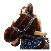 Baby Mix Baron rocking horse with melody and scarf