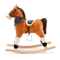 Baby Mix Zeus rocking horse with melody and scarf