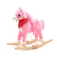 Rocking horse with melody and scarf Baby Mix Starfish