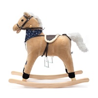 Rocking horse with melody and scarf Baby Mix Filípek