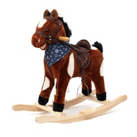 Baby Mix Arthur rocking horse with melody and scarf