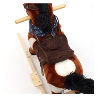 Baby Mix Arthur rocking horse with melody and scarf