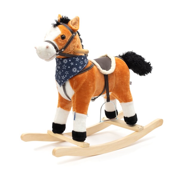 Baby Mix Lightning rocking horse with melody and scarf