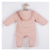 Winter jumpsuit New Baby Super Girl apricot, size 56 (0-3m)