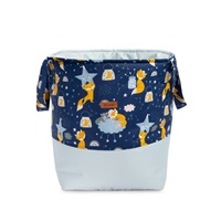 Sensillo fox toy basket dark blue