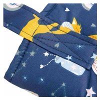 Sensillo fox toy basket dark blue