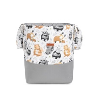 Sensillo toy basket grey