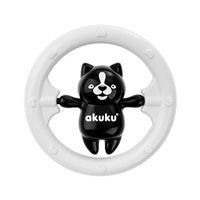 Rattle Akuku bear black and white