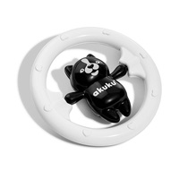 Rattle Akuku bear black and white