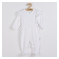 New Baby Practical White Baby Jumpsuit, size 68 (4-6m)