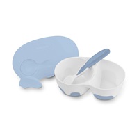 Baby bowl with spoon Baby Ono blue 200 and 150 ml