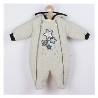 Koala Star Vibes Winter Infant Jumpsuit with Hood Blue, size 62 (3-6m)