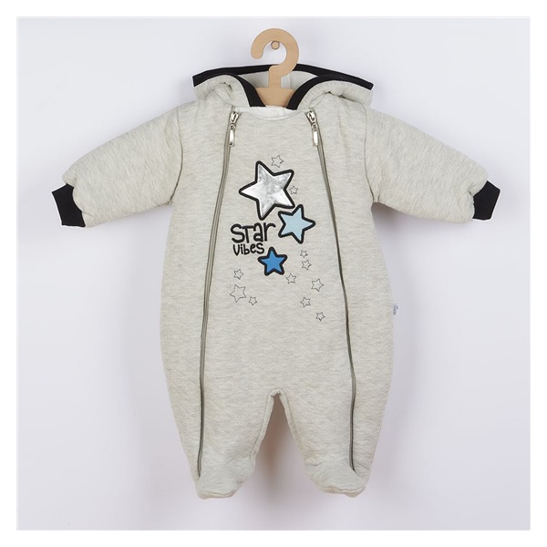 Koala Star Vibes Winter Infant Jumpsuit with Hood Blue, size 62 (3-6m)