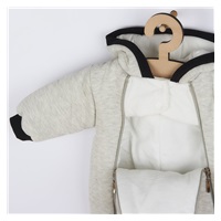 Koala Star Vibes Winter Infant Jumpsuit with Hood Blue, size 62 (3-6m)