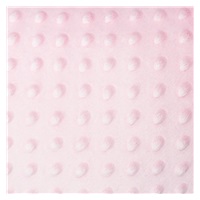 Luxury lace-up wrap in minky New Baby Cranberries 75x75 cm