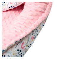 Luxury nest with pillow and blanket New Baby from Minky Cranberries