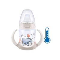 NUK Winnie the Pooh baby bottle with temperature control 150 ml beige donkey