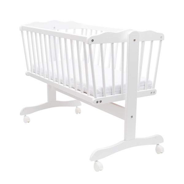 Beech cradle NEW BABY Gabriela white