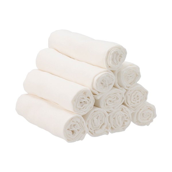 New Baby Softy EXCLUSIVE 70 x 70 cm 10 pcs white