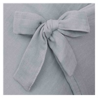 Muslin Lace-up Wrap New Baby Light Grey