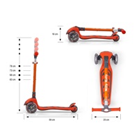 Milly Mally Scooter Boogie orange