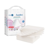 Disposable sanitary pads Akuku Sensitive 10 pcs