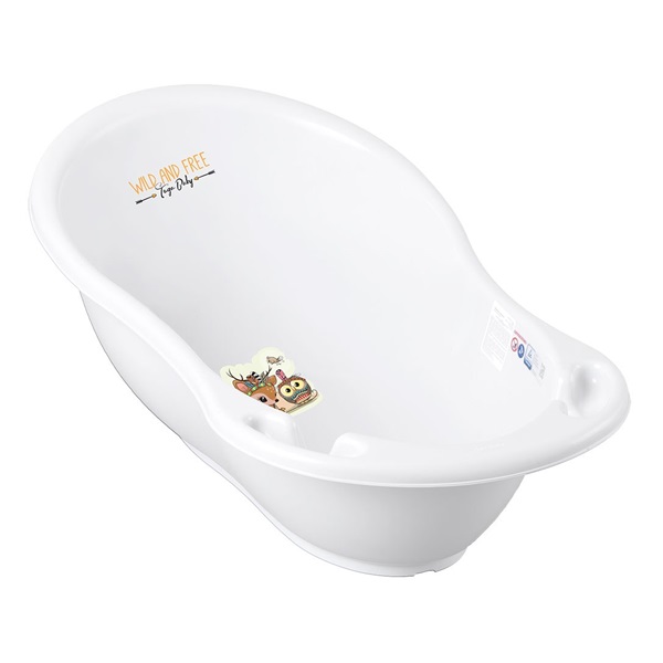 Anatomical bathtub 86 cm Wild & Free deer white