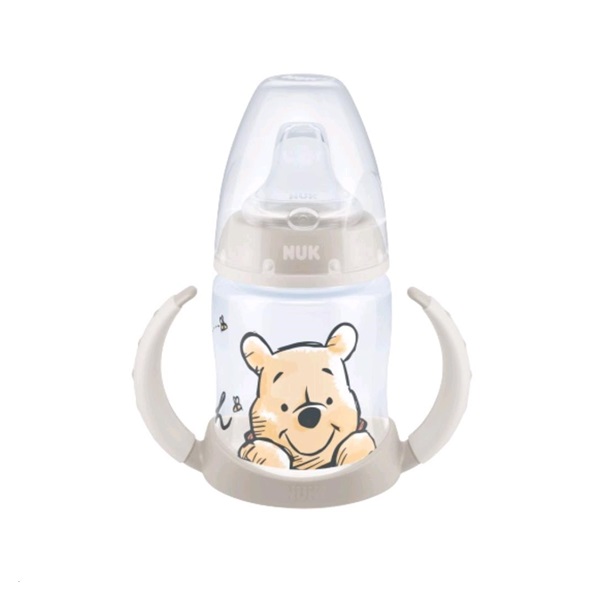 NUK Winnie the Pooh baby bottle with temperature control 150 ml beige teddy bear