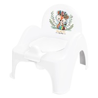 Play potty with lid Wild & Free fox white