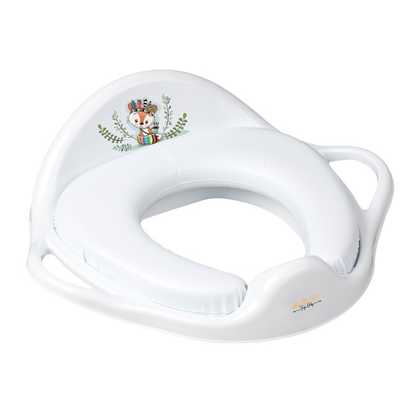 Baby toilet seat soft Wild & Free fox white