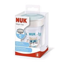 Magic NUK 360° baby cup with lid light green