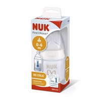 NUK First Choice Temperature Control Baby Bottle 150 ml white