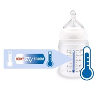 NUK First Choice Temperature Control Baby Bottle 150 ml white