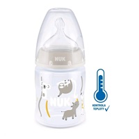 NUK First Choice Temperature Control Baby Bottle 150 ml beige