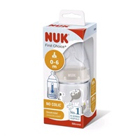 NUK First Choice Temperature Control Baby Bottle 150 ml beige