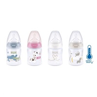 NUK First Choice Temperature Control Baby Bottle 150 ml beige