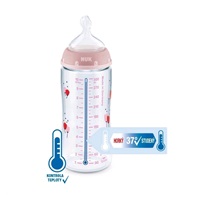 NUK Disney Mickey baby bottle with temperature control 300 ml grey