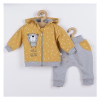 Baby sweatpants and hoodie Koala Wild Bear, size 68 (4-6m)