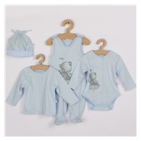 4-piece baby set Koala Angel blue, size 50