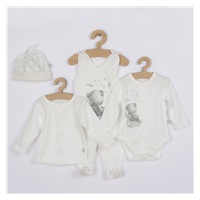 4-piece baby set Koala Angel cream, size 50