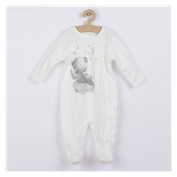 Baby jumpsuit with cap Koala Angel cream, size 50