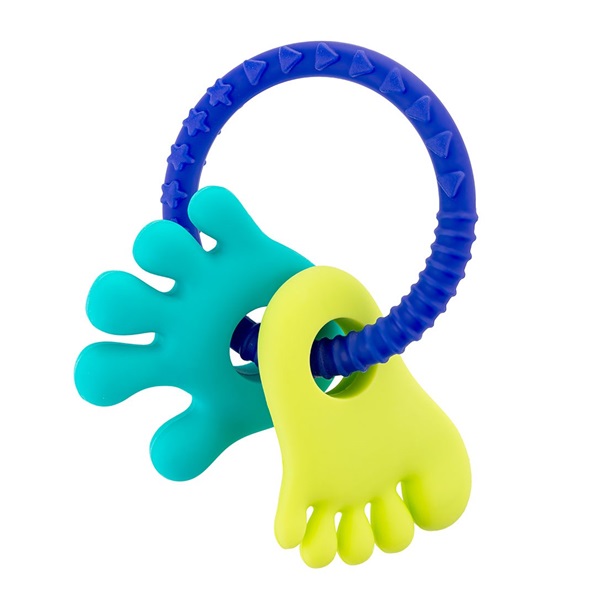 Akuku hand and foot silicone teething toys set of 2