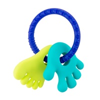 Akuku hand and foot silicone teething toys set of 2