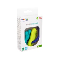Akuku hand and foot silicone teething toys set of 2