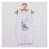 4-piece baby set Koala Angel white, size 56 (0-3m)