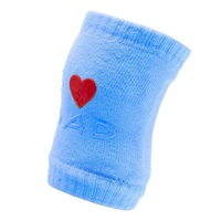 New Baby baby knee pads with ABS I Love Mum and Dad blue